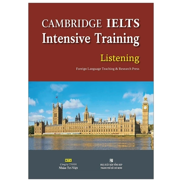 Cambridge Ielts Intensive Training - Listening - Foreign Language Teaching, Research Press (Mới 100%) Tiếng Anh, NXB Tổng Hợp TPHCM - SÁCH ĐẠI HỌC