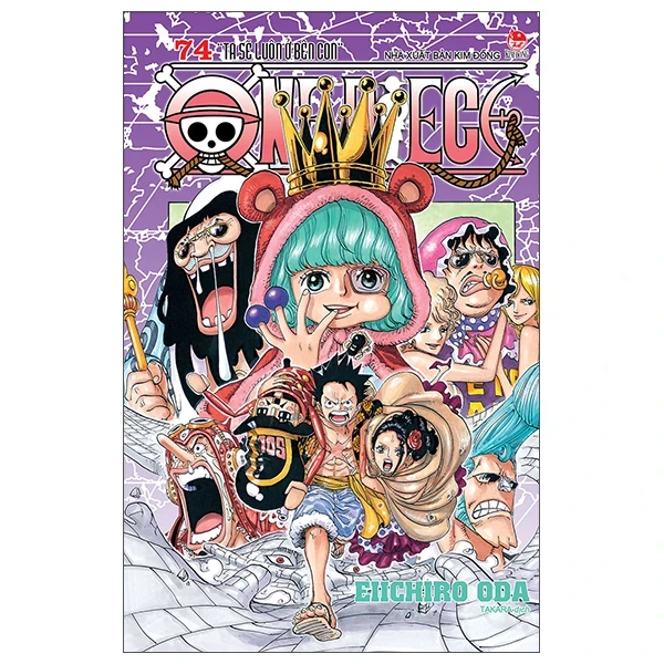 One Piece - Tập 74: Ta Sẽ Luôn Ở Bên Con - Eiichiro Oda (Mới 100%) Truyện tranh, NXB Kim Đồng - SÁCH ĐẠI HỌC