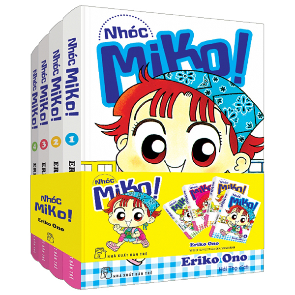 Nhóc Miko!: Tập 1 - 4 (Bộ 4 Tập) - Eriko Ono (Mới 100%) Truyện tranh, NXB Trẻ - SÁCH ĐẠI HỌC