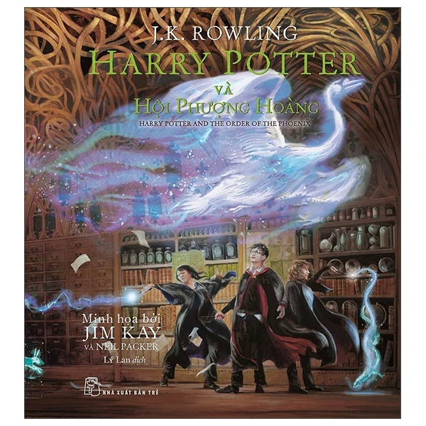 Harry Potter Và Hội Phượng Hoàng - Phiên Bản Màu (Bìa Cứng) - J K Rowling (Mới 100%) Huyền bí, giả tưởng, kinh dị, NXB Trẻ - SÁCH ĐẠI HỌC