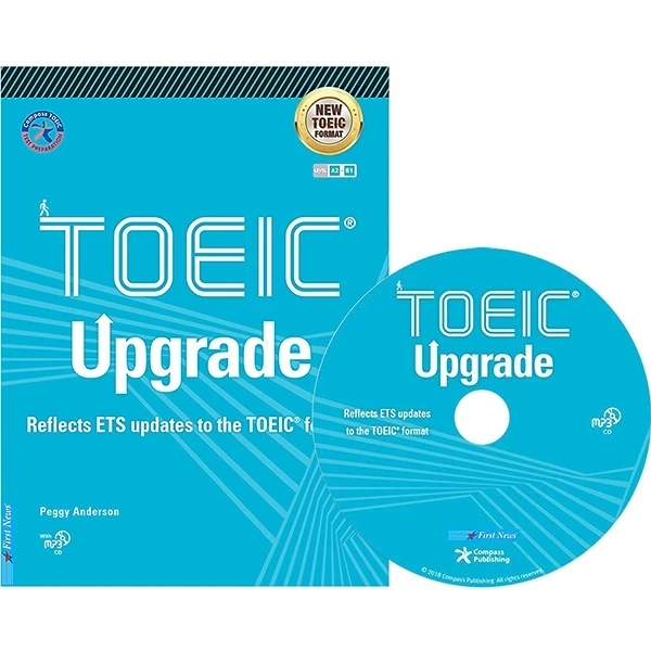 Toeic Upgrade (Kèm CD) - Peggy Anderson (Mới 100%) Tiếng Anh, First News - SÁCH ĐẠI HỌC