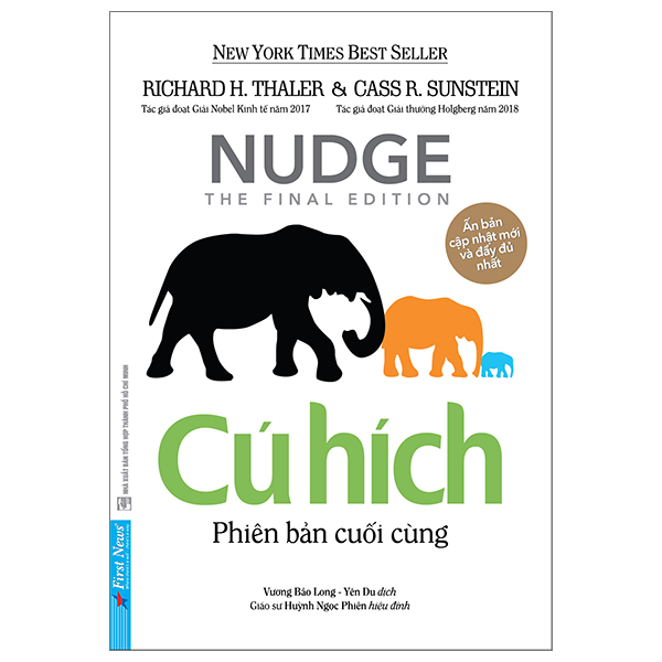 Cú Hích - Phiên Bản Cuối Cùng - Richard H. Thaler, Cass R. Sunstein (Mới 100%) Sách tư duy, kỹ năng sống, First News - SÁCH ĐẠI HỌC
