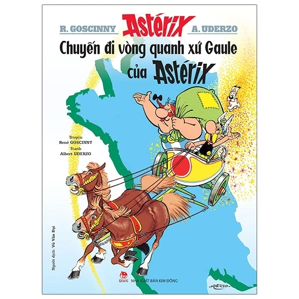 Astérix - Chuyến Đi Vòng Quanh Xứ Gaule Của Astérix - René Goscinny, Albert Uderzo (Mới 100%) Truyện tranh, NXB Kim Đồng - SÁCH ĐẠI HỌC