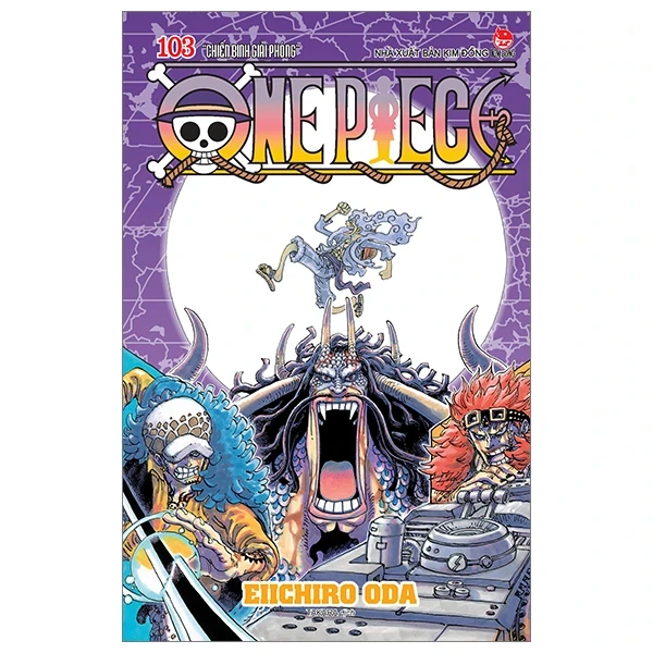 One Piece - Tập 103: Chiến Binh Giải Phóng - Eiichiro Oda (Mới 100%) Truyện tranh, NXB Kim Đồng - SÁCH ĐẠI HỌC