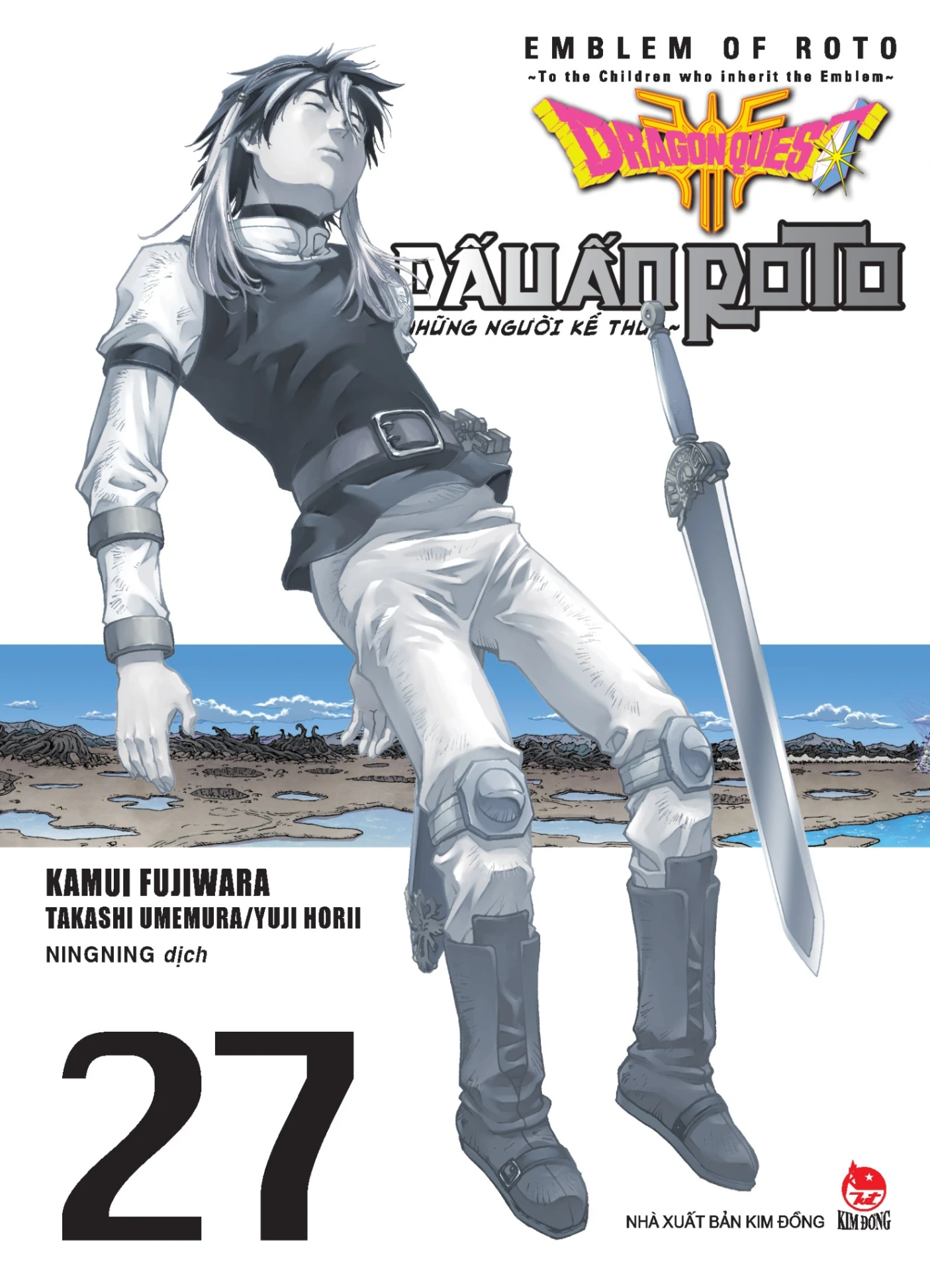 Dragon Quest - Dấu Ấn Roto - Những Người Kế Thừa - Tập 27 - Kamui Fujiwara, Jun Eishima, Yuji Horii (Mới 100%) Truyện tranh, NXB Kim Đồng - SÁCH ĐẠI HỌC