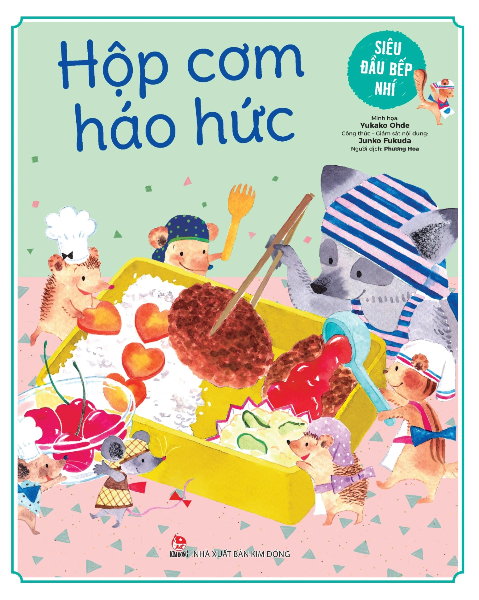 Siêu Đầu Bếp Nhí - Hộp Cơm Háo Hức - Junko Fukuda, Yukako Ohde (Mới 100%) Manga, comic, NXB Kim Đồng - SÁCH ĐẠI HỌC