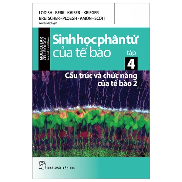 Sinh Học Phân Tử Của Tế Bào - Tập 4: Cấu Trúc Và Chức Năng Của Tế Bào 2 - Nhiều Tác Giả (Mới 100%) Sách y học hiện đại, NXB Trẻ - SÁCH ĐẠI HỌC