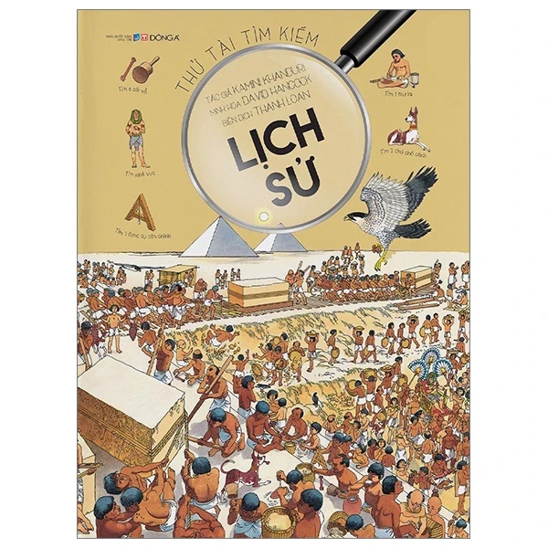 Thử Tài Tìm Kiếm - Lịch Sử - Usborne (Mới 100%) Kiến thức, kỹ năng sống cho trẻ, Đông A - SÁCH ĐẠI HỌC