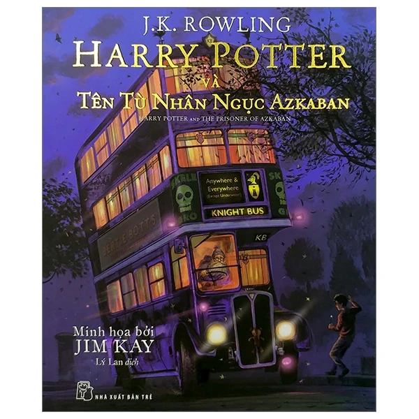 Harry Potter Và Tên Tù Nhân Ngục Azkaban - Bản Đặc Biệt (Bìa Cứng , có Tranh Minh Họa Màu) - J.K.Rowling, Jim Kay (Mới 100%) Huyền bí, giả tưởng, kinh dị, NXB Trẻ - SÁCH ĐẠI HỌC