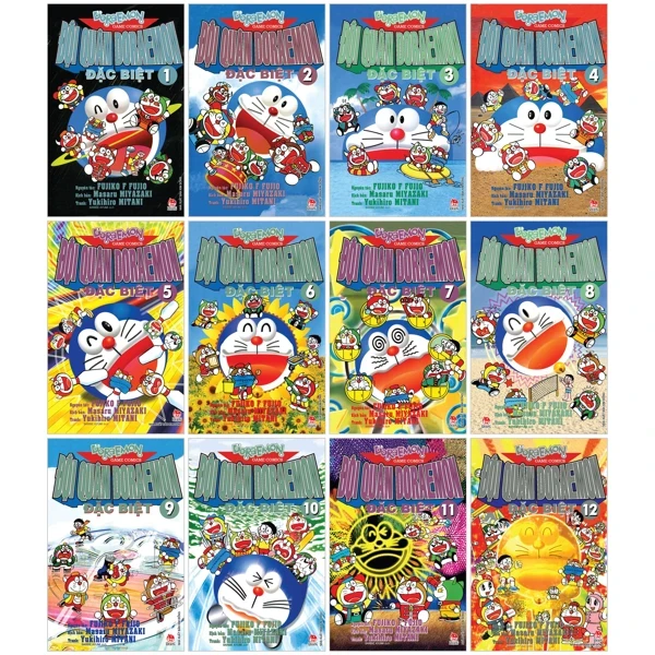 Đội Quân Doraemon Đặc Biệt (Bộ 12 Tập) - Fujiko F. Fujio, Yukihiro Mitani, Miyazaki Masaru (Mới 100%) Truyện tranh, NXB Kim Đồng - SÁCH ĐẠI HỌC