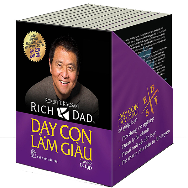 Boxset Dạy Con Làm Giàu (Trọn Bộ 13 Cuốn) - Robert T. Kiyosaki (Mới 100%) Khởi nghiệp, làm giàu, NXB Trẻ - SÁCH ĐẠI HỌC