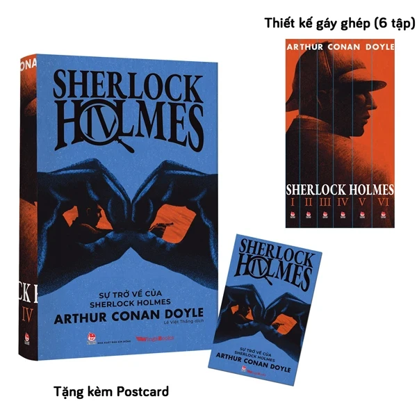 Sherlock Holmes - Tập 4: Sự Trở Về Của Sherlock Holmes - Arthur Conan Doyle (Mới 100%) Truyện trinh thám, kiếm hiệp, NXB Kim Đồng - SÁCH ĐẠI HỌC