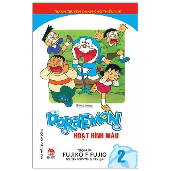 Doraemon - Hoạt Hình Màu - Tập 2 - Fujiko F Fujio (Mới 100%) Truyện tranh, NXB Kim Đồng - SÁCH ĐẠI HỌC