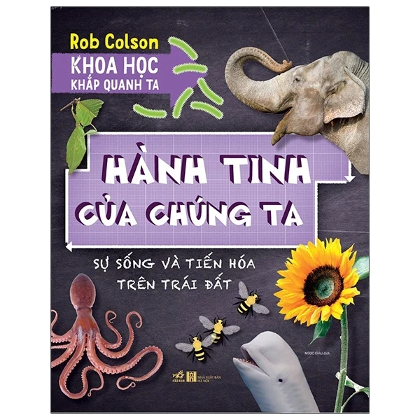 Khoa Học Khắp Quanh Ta - Hành Tinh Của Chúng Ta - Rob Colson (Mới 100%) Kiến thức bách khoa, Nhã Nam - SÁCH ĐẠI HỌC