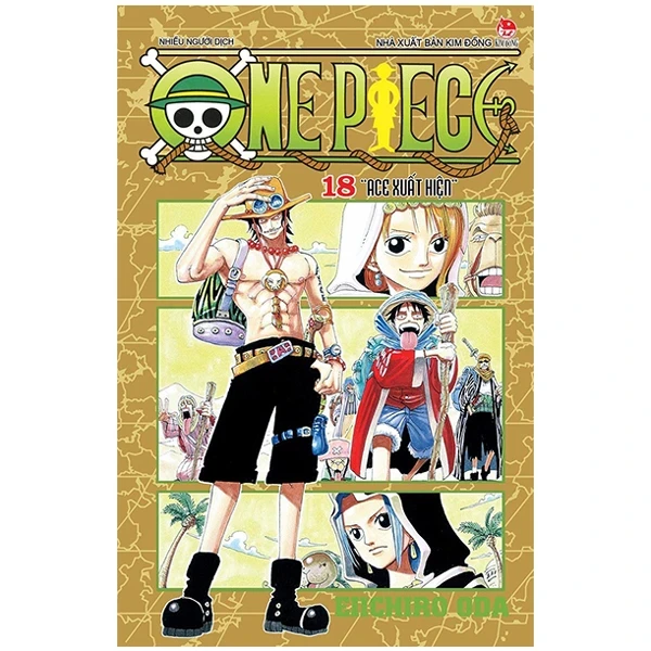 One Piece - Tập 18: Ace Xuất Hiện - Eiichiro Oda (Mới 100%) Truyện tranh, NXB Kim Đồng - SÁCH ĐẠI HỌC