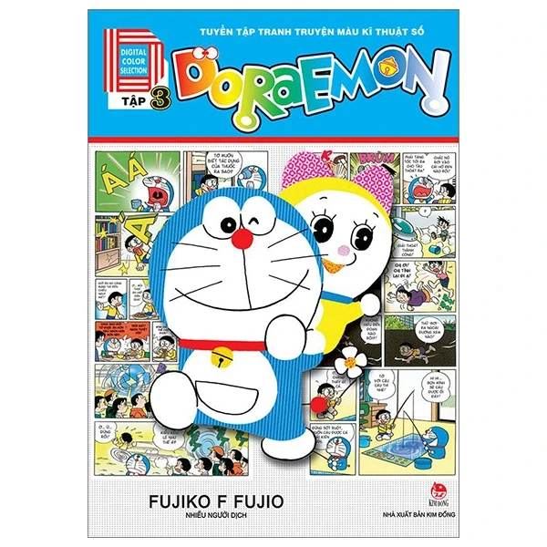 Doraemon - Tuyển Tập Tranh Truyện Màu Kĩ Thuật Số - Tập 3 - Fujiko F Fujio (Mới 100%) Truyện tranh, NXB Kim Đồng - SÁCH ĐẠI HỌC