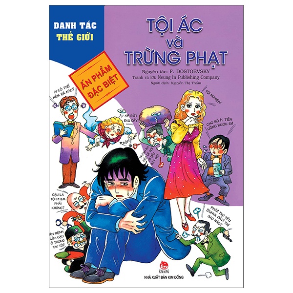Danh Tác Thế Giới - Tội Ác Và Trừng Phạt - Neung In Publishing Company, F. Dostoevsky (Mới 100%) Truyện thiếu nhi, NXB Kim Đồng - SÁCH ĐẠI HỌC