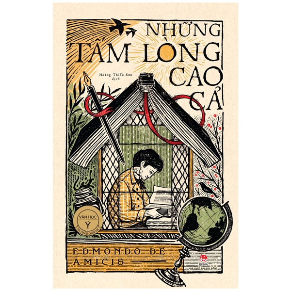 Văn Học Ý - Tác Phẩm Chọn Lọc - Những Tấm Lòng Cao Cả (Bìa Cứng) - Edmondo De Amicis (Mới 100%) Truyện thiếu nhi, NXB Kim Đồng - SÁCH ĐẠI HỌC