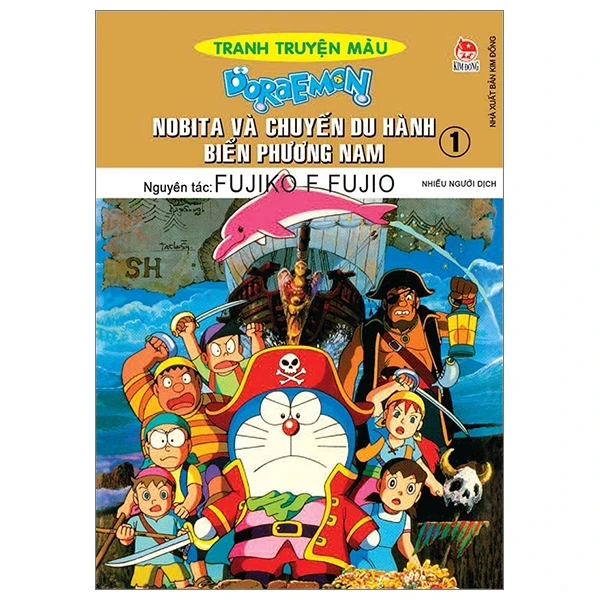 Doraemon - Tranh Truyện Màu - Nobita Và Chuyến Du Hành Biển Phương Nam - Tập 1 - Fujiko F Fujio (Mới 100%) Truyện tranh, NXB Kim Đồng - SÁCH ĐẠI HỌC