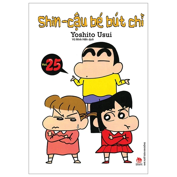 Shin - Cậu Bé Bút Chì - Tập 25 - Yoshito Usui (Mới 100%) Truyện tranh, NXB Kim Đồng - SÁCH ĐẠI HỌC