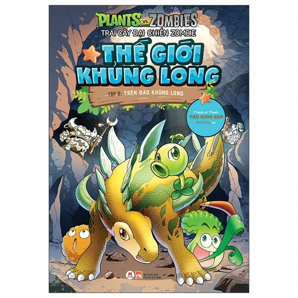 Trái Cây Đại Chiến Zombie - Thế Giới Khủng Long - Tập 9: Trên Đảo Khủng Long - Tiếu Giang Nam (Mới 100%) Truyện tranh, Huy Hoàng - SÁCH ĐẠI HỌC