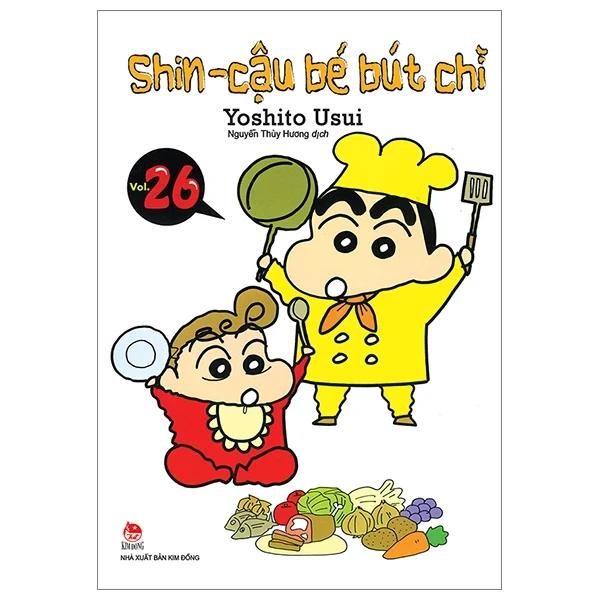 Shin - Cậu Bé Bút Chì - Tập 26 - Yoshito Usui (Mới 100%) Truyện tranh, NXB Kim Đồng - SÁCH ĐẠI HỌC
