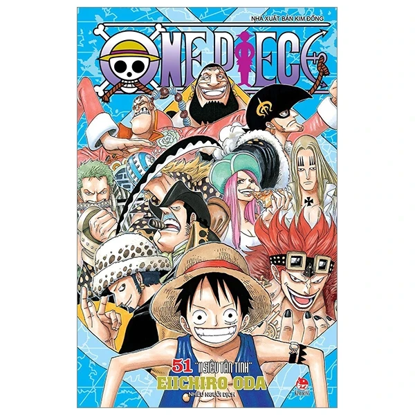 One Piece - Tập 51: 11 Siêu Tân Tinh - Eiichiro Oda (Mới 100%) Truyện tranh, NXB Kim Đồng - SÁCH ĐẠI HỌC