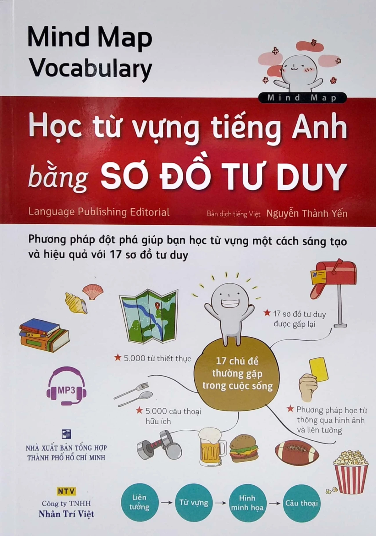 Tự học từ vựng Tiếng Anh bằng sơ đồ tư duy - Nguyễn Thành Yến (Mới 100%) Tiếng Anh, NXB Tổng Hợp TPHCM - SÁCH ĐẠI HỌC