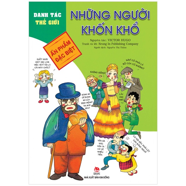 Danh Tác Thế Giới - Những Người Khốn Khổ - Victor Hugo, Neung In Publishing Company (Mới 100%) Truyện thiếu nhi, NXB Kim Đồng - SÁCH ĐẠI HỌC
