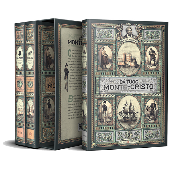 Bá Tước Monte-Cristo (Trọn Bộ 3 Tập) - Alexandre Dumas (Mới 100%) Tác phẩm kinh điển, Đông A - SÁCH ĐẠI HỌC