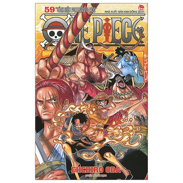 One Piece - Tập 59: Vĩnh Biệt Portgas D. Ace - Eiichiro Oda (Mới 100%) Truyện tranh, NXB Kim Đồng - SÁCH ĐẠI HỌC