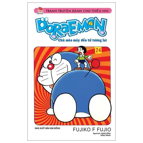 Doraemon - Chú Mèo Máy Đến Từ Tương Lai - Tập 24 - Fujiko F Fujio (Mới 100%) Truyện tranh, NXB Kim Đồng - SÁCH ĐẠI HỌC