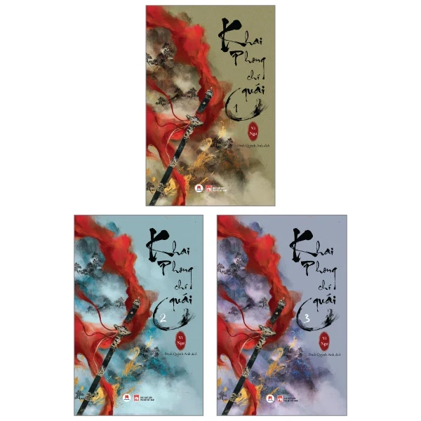 Khai Phong Chí Quái (Bộ 3 Tập) - Vĩ Ngư (Mới 100%) Truyện trinh thám, kiếm hiệp, Huy Hoàng - SÁCH ĐẠI HỌC