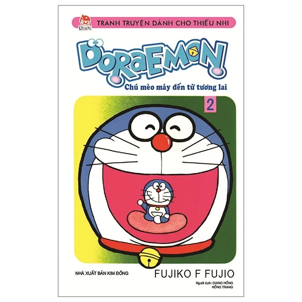 Doraemon - Chú Mèo Máy Đến Từ Tương Lai - Tập 2 - Fujiko F Fujio (Mới 100%) Truyện tranh, NXB Kim Đồng - SÁCH ĐẠI HỌC