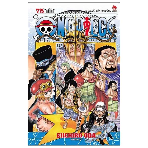 One Piece - Tập 75: Trả Ơn - Eiichiro Oda (Mới 100%) Truyện tranh, NXB Kim Đồng - SÁCH ĐẠI HỌC