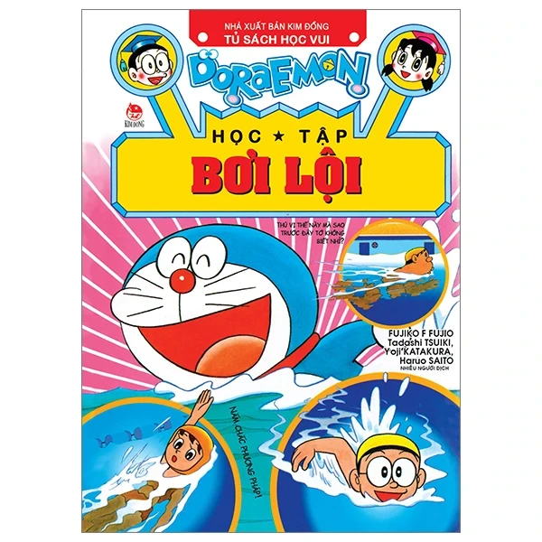Doraemon Học Tập - Bơi Lội - Fujiko F Fujio, Tadashi Tsuiki, Yoji Katakura, Haruo Saito (Mới 100%) Truyện tranh, NXB Kim Đồng - SÁCH ĐẠI HỌC