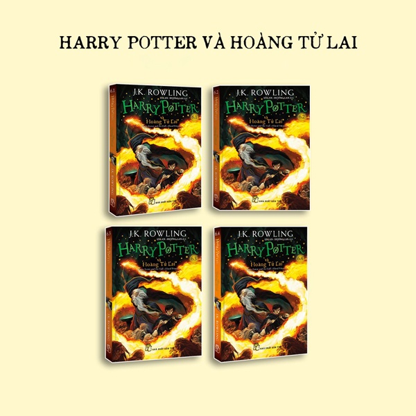 Harry Potter - Tập 6 - Khổ Nhỏ (Bộ 4 Cuốn) - J. K. Rowling (Mới 100%) Huyền bí, giả tưởng, kinh dị, NXB Trẻ - SÁCH ĐẠI HỌC