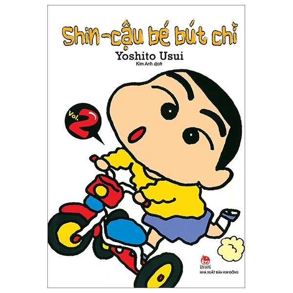 Shin - Cậu Bé Bút Chì - Tập 2 - Yoshito Usui (Mới 100%) Truyện tranh, NXB Kim Đồng - SÁCH ĐẠI HỌC