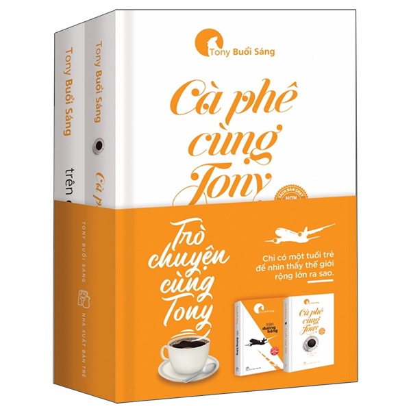 Bộ Sách Trò Chuyện Cùng Tony (Bộ 2 Cuốn) - Tony Buổi Sáng (Mới 100%) Sách tư duy, kỹ năng sống, NXB Trẻ - SÁCH ĐẠI HỌC