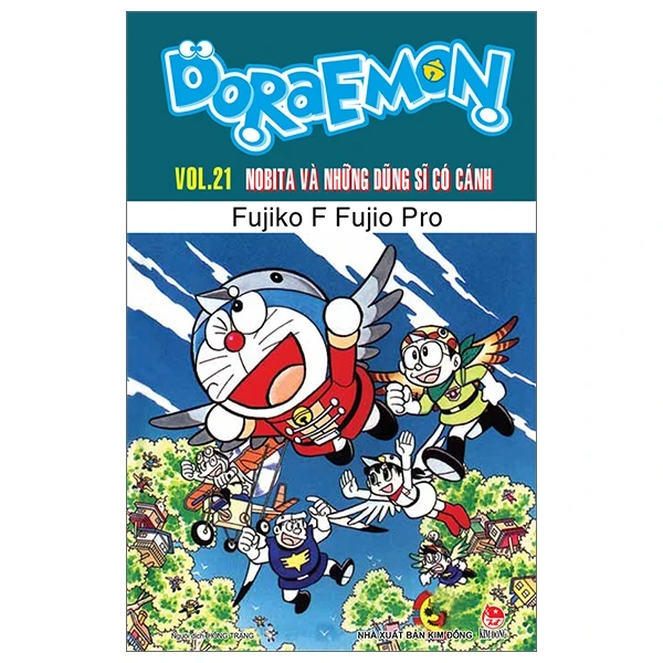 Doraemon - Truyện Dài - Tập 21: Nobita Và Những Dũng Sĩ Có Cánh - Fujiko F Fujio (Mới 100%) Truyện tranh, NXB Kim Đồng - SÁCH ĐẠI HỌC