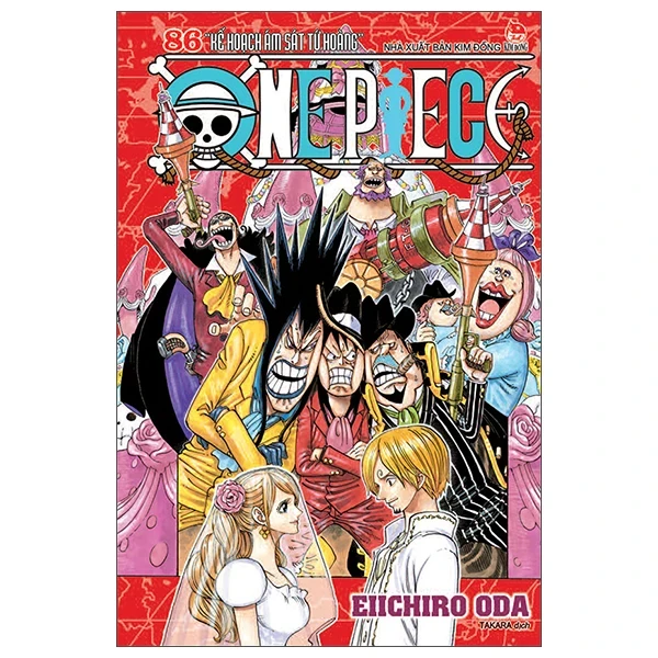 One Piece - Tập 86: Kế Hoạch Ám Sát Tứ Hoàng - Eiichiro Oda (Mới 100%) Truyện tranh, NXB Kim Đồng - SÁCH ĐẠI HỌC