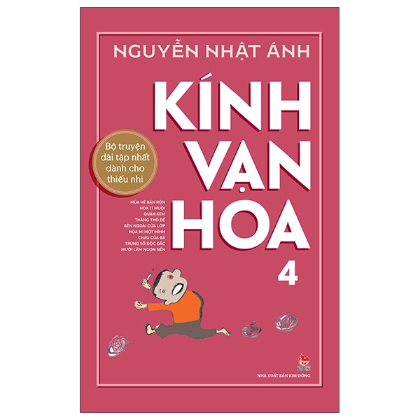 Kính Vạn Hoa - Tập 4 - Phiên Bản Kỉ Niệm 65 Năm NXB Kim Đồng (Bìa Cứng) - Nguyễn Nhật Ánh (Mới 100%) Truyện thiếu nhi, NXB Kim Đồng - SÁCH ĐẠI HỌC