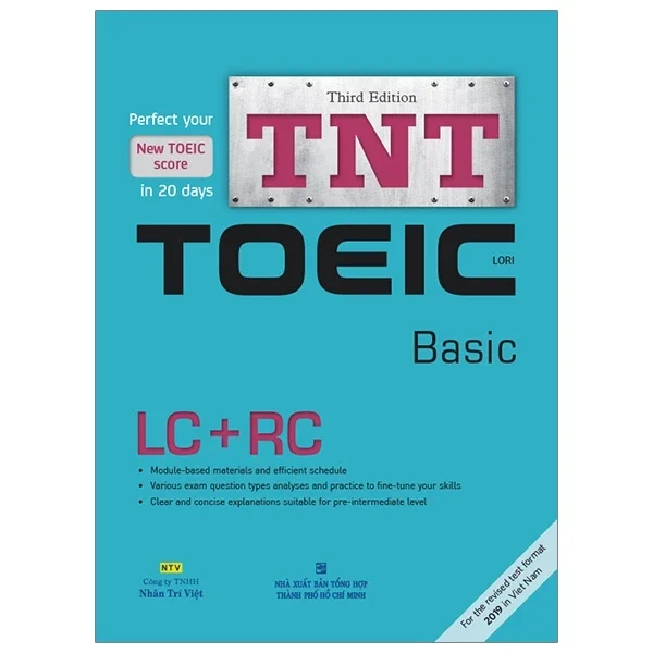TNT TOEIC Basic LR + RC (Third Edition) - Lori (Mới 100%) Tiếng Anh, NXB Tổng Hợp TPHCM - SÁCH ĐẠI HỌC