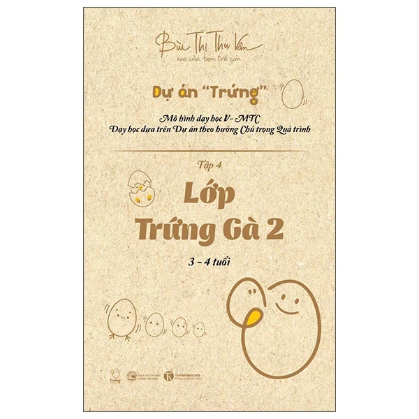 Lớp Trứng Gà 2 - Bùi Thị Thu Vân (Mới 100%) Phát triển kỹ năng, trí tuệ cho trẻ, Thái Hà Books - SÁCH ĐẠI HỌC