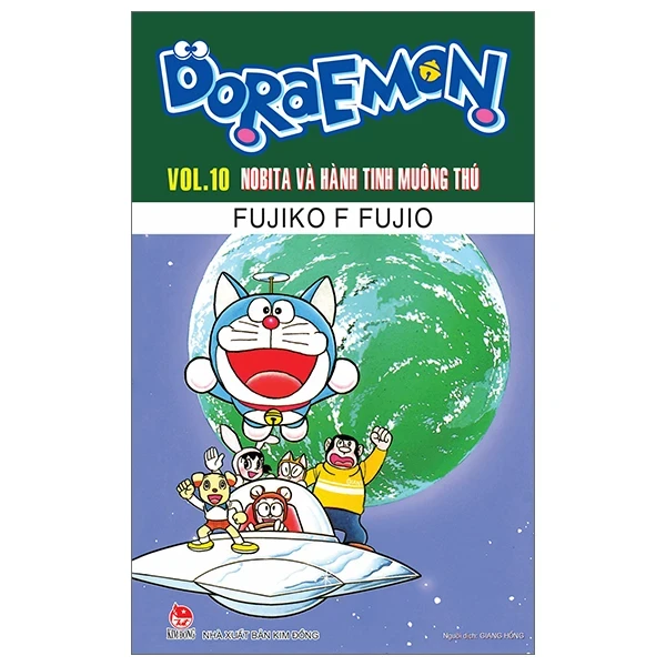 Doraemon - Truyện Dài - Tập 10: Nobita Và Hành Tinh Muông Thú - Fujiko F Fujio (Mới 100%) Truyện tranh, NXB Kim Đồng - SÁCH ĐẠI HỌC