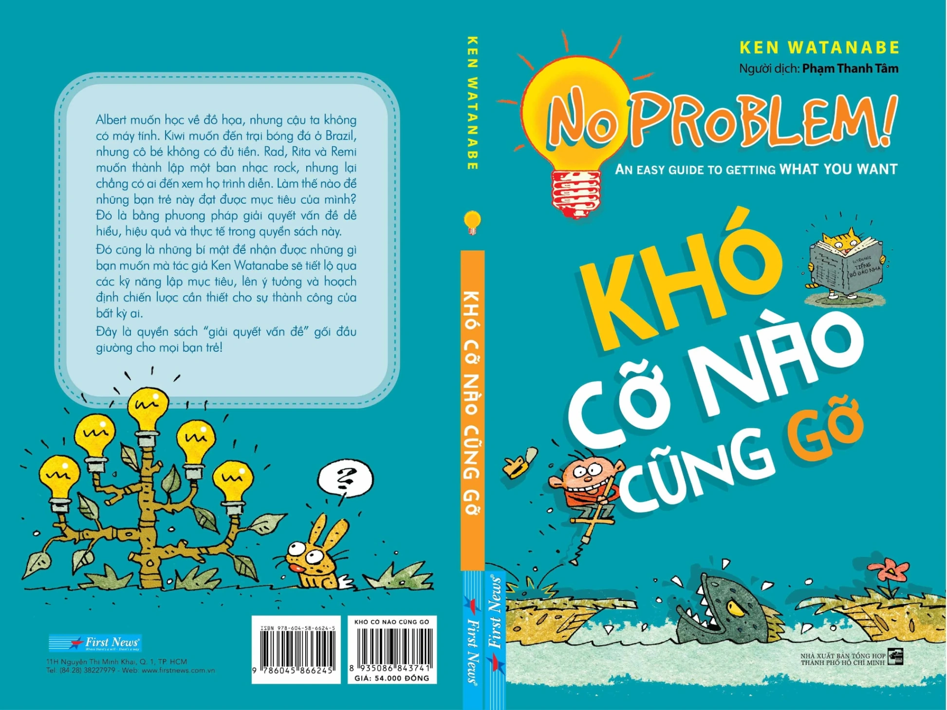 Khó Cỡ Nào Cũng Gỡ - Ken Watanabe (Mới 100%) Sách tư duy, kỹ năng sống, First News - SÁCH ĐẠI HỌC
