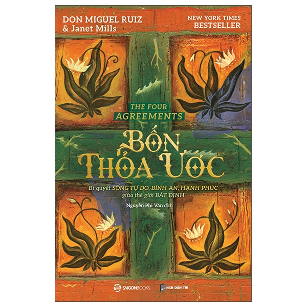 Bốn Thỏa Ước - Don Miguel Ruiz (Mới 100%) Sách tư duy, kỹ năng sống, SaigonBooks - SÁCH ĐẠI HỌC