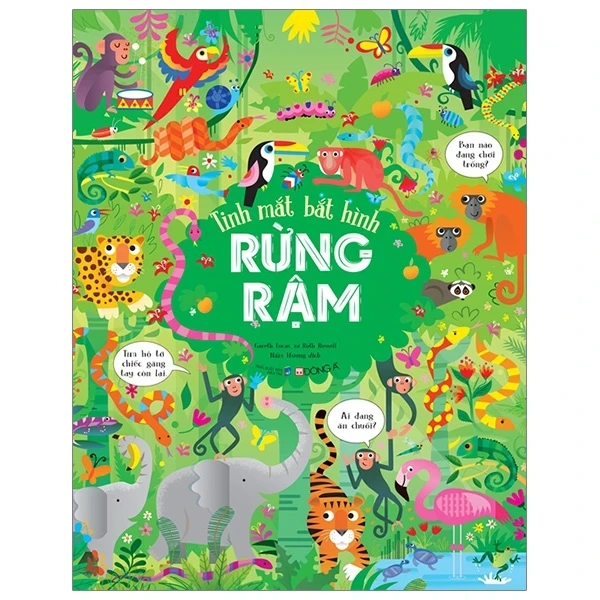 Tinh Mắt Bắt Hình - Rừng Rậm - Gareth Lucas, Ruth Russell (Mới 100%) Kiến thức, kỹ năng sống cho trẻ, Đông A - SÁCH ĐẠI HỌC