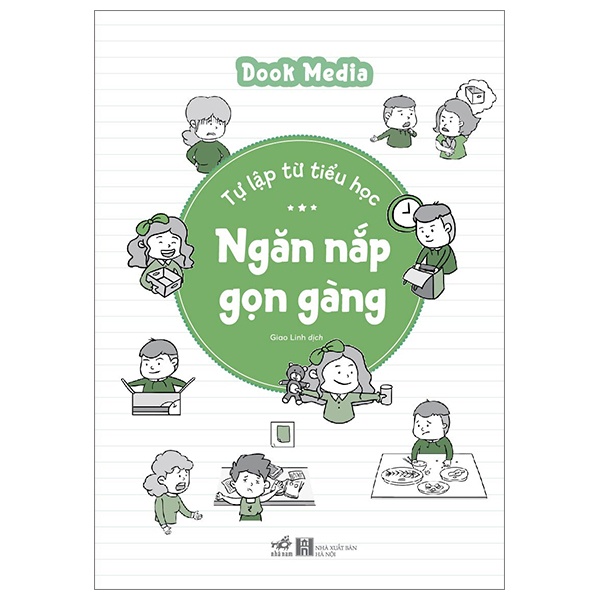 Tự Lập Từ Tiểu Học - Ngăn Nắp Gọn Gàng - Dook Media (Mới 100%) Kiến thức, kỹ năng sống cho trẻ, Nhã Nam - SÁCH ĐẠI HỌC