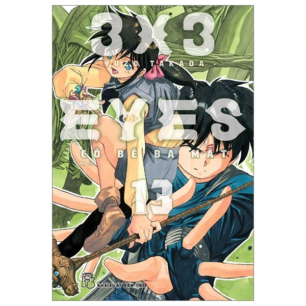 3x3 Eyes - Cô Bé Ba Mắt - Tập 13 - Yuzo Takada (Mới 100%) Truyện tranh, NXB Trẻ - SÁCH ĐẠI HỌC